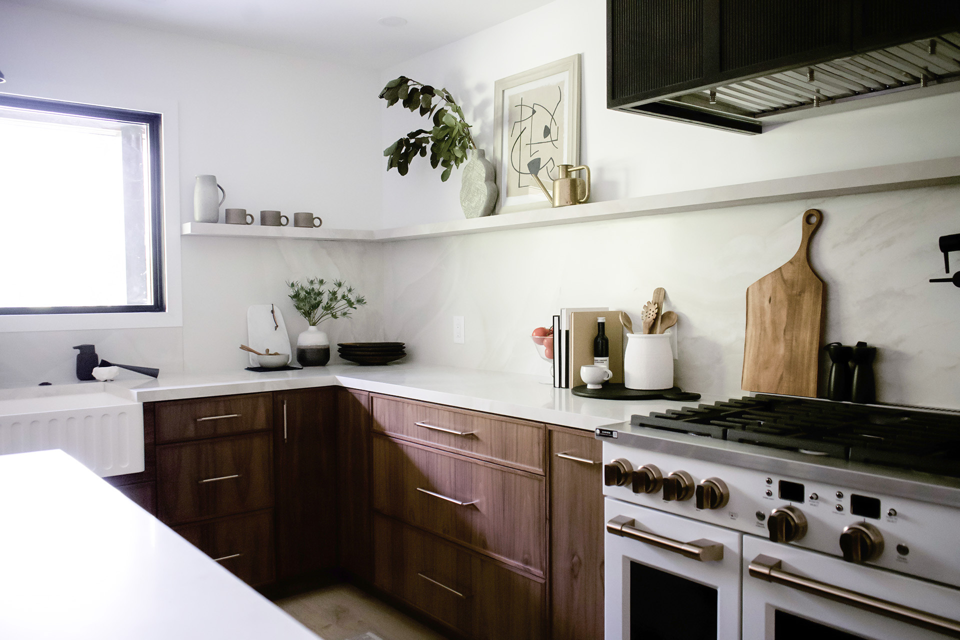 Brooke and Brice Plain and Fancy Kitchen