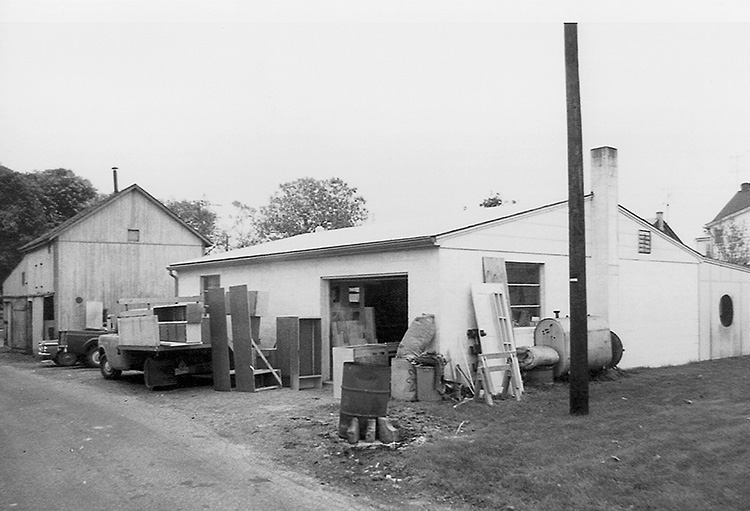 Plain Fancy Garage b w blog